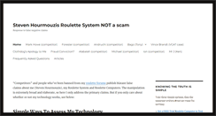 Desktop Screenshot of genuinewinnerroulettesystem.com