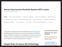 Tablet Screenshot of genuinewinnerroulettesystem.com